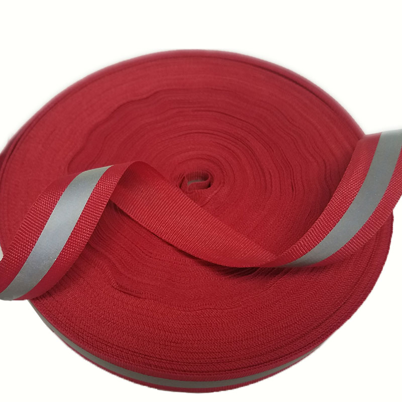 Home Textiles Sale - Wysokiej jakości odblaskowa poliestrowa wstążka rypsowa