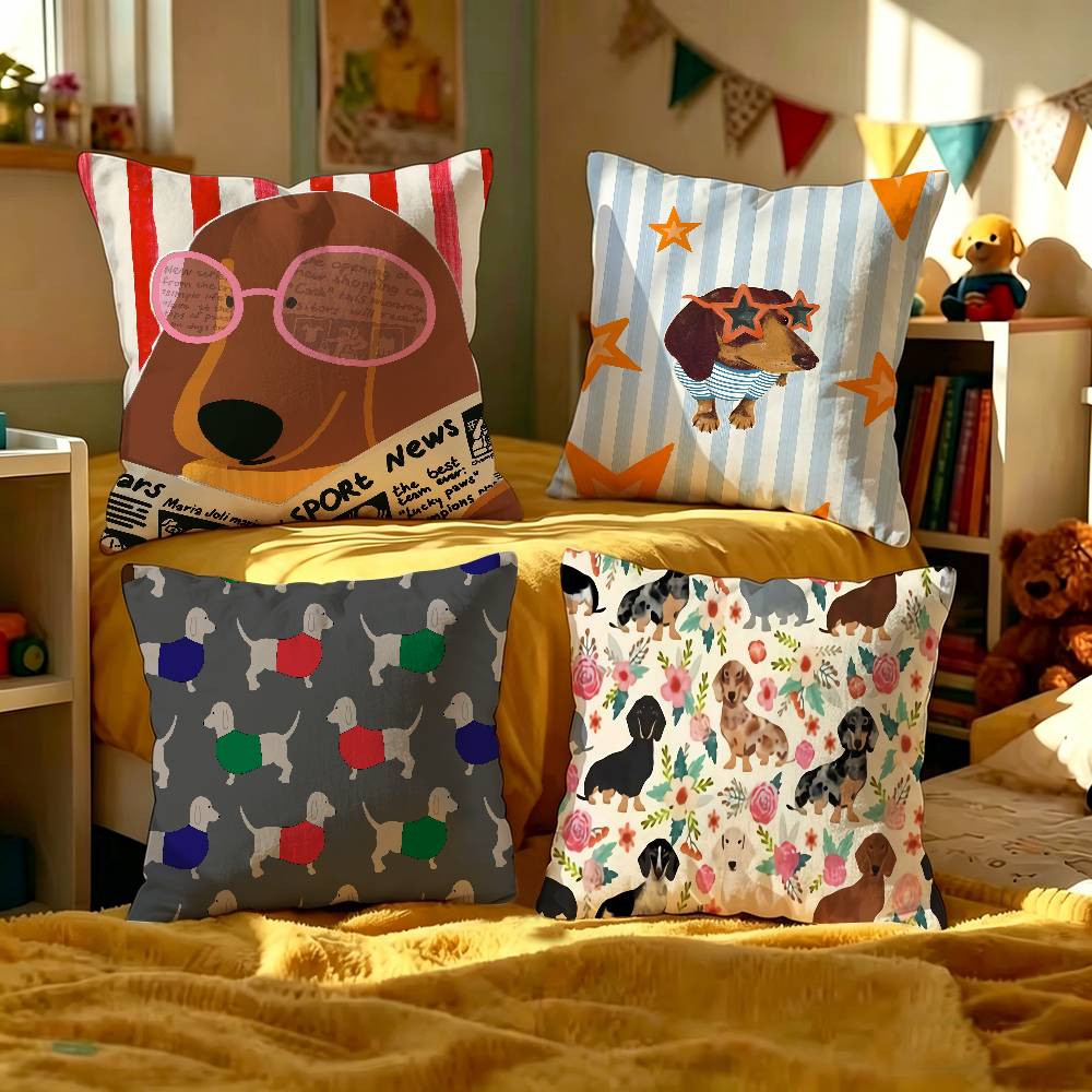 Home Textiles And Furnishing - Poszewka na poduszkę 45x45cm z motywem
