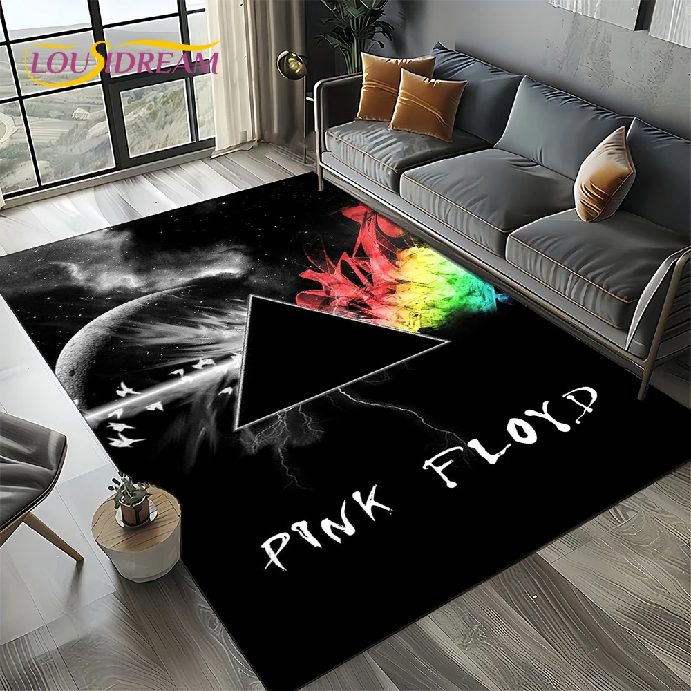 Dywan 3D Różowy F-Floyd Rock B – Home Textiles Sale recenzja i cena