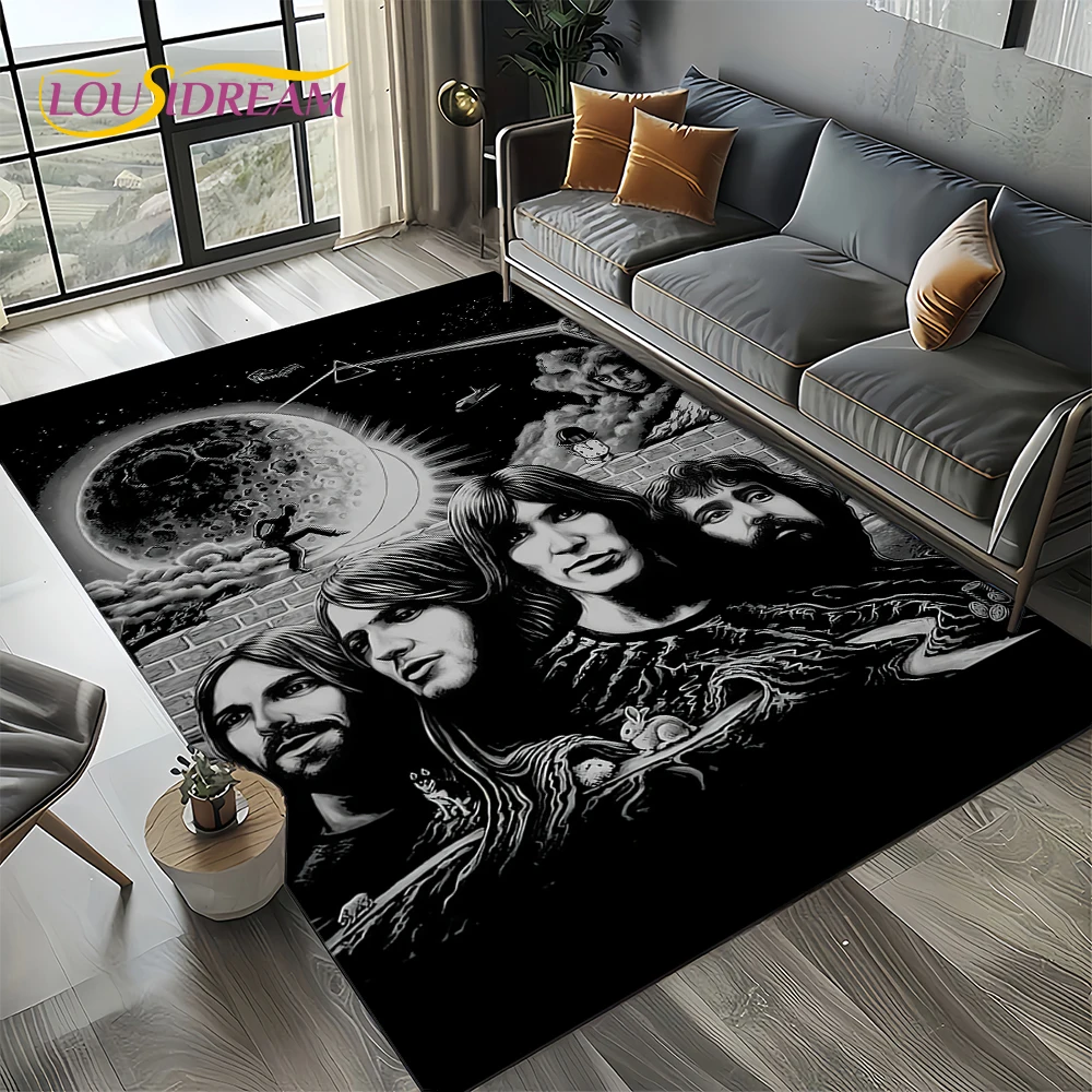 Dywan 3D Różowy F-Floyd Rock B – Home Textiles Sale recenzja i cena