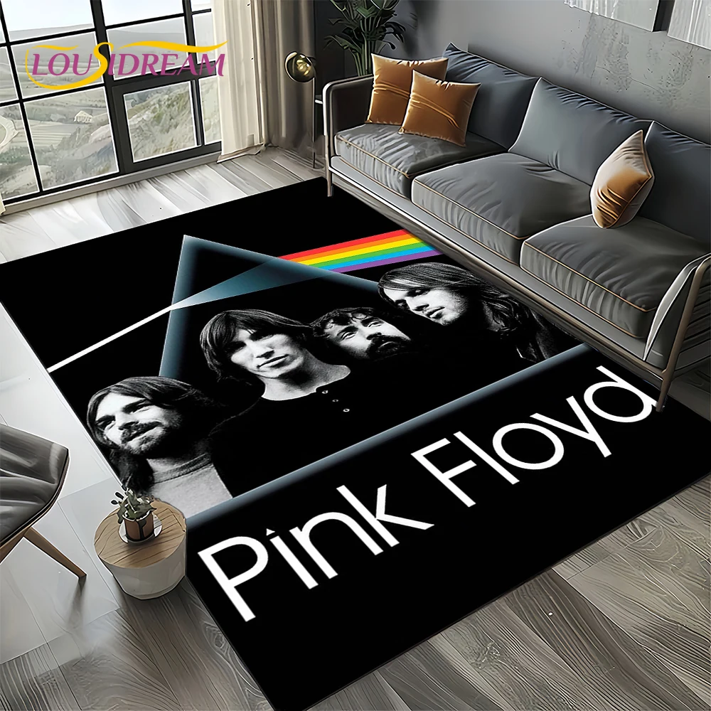 Dywan 3D Różowy F-Floyd Rock B – Home Textiles Sale recenzja i cena