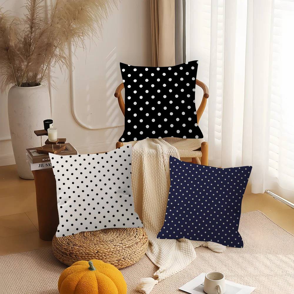 Poszewka na poduszkę w kropki, – Home Textiles And Furnishing recenzja i cena