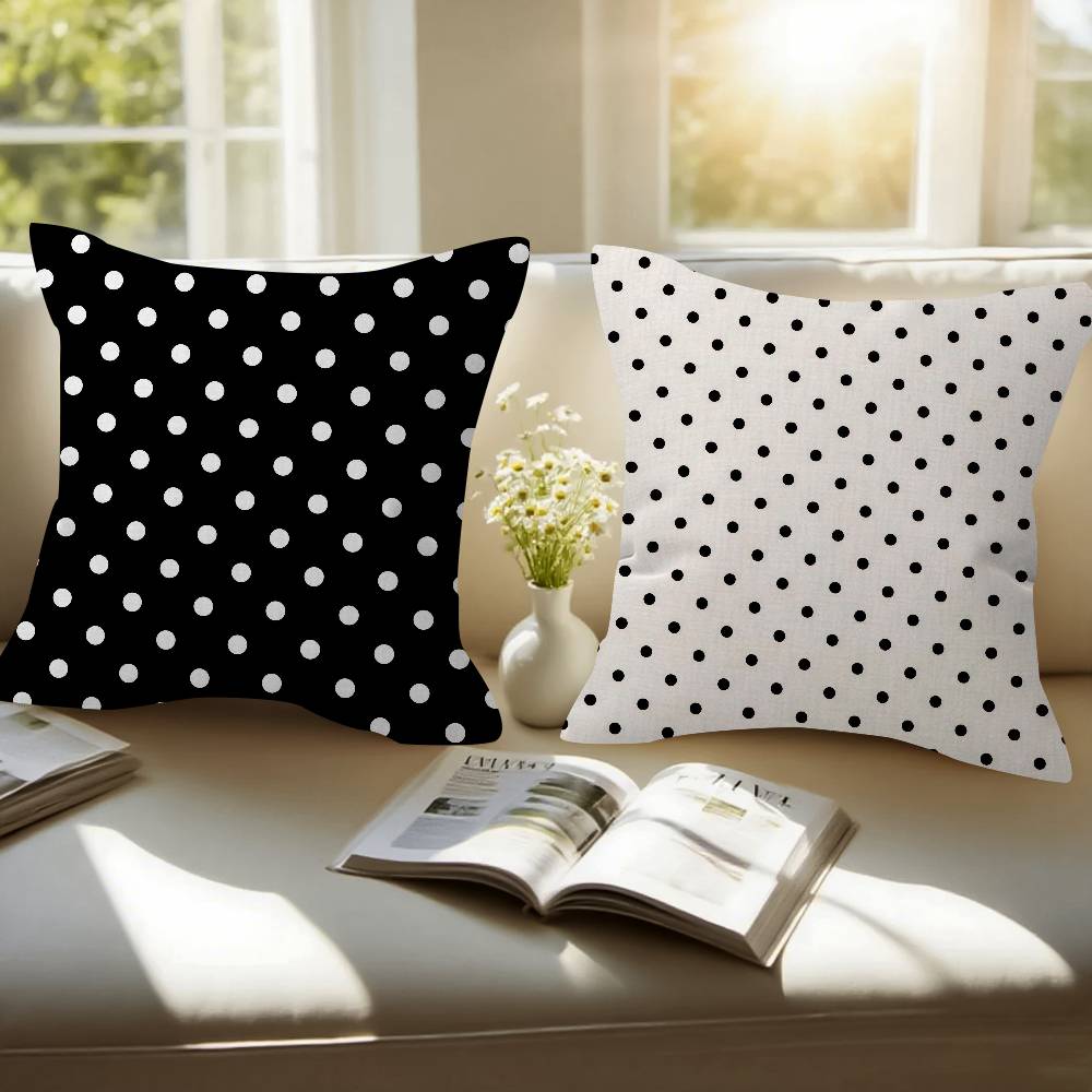 Poszewka na poduszkę w kropki, – Home Textiles And Furnishing recenzja i cena