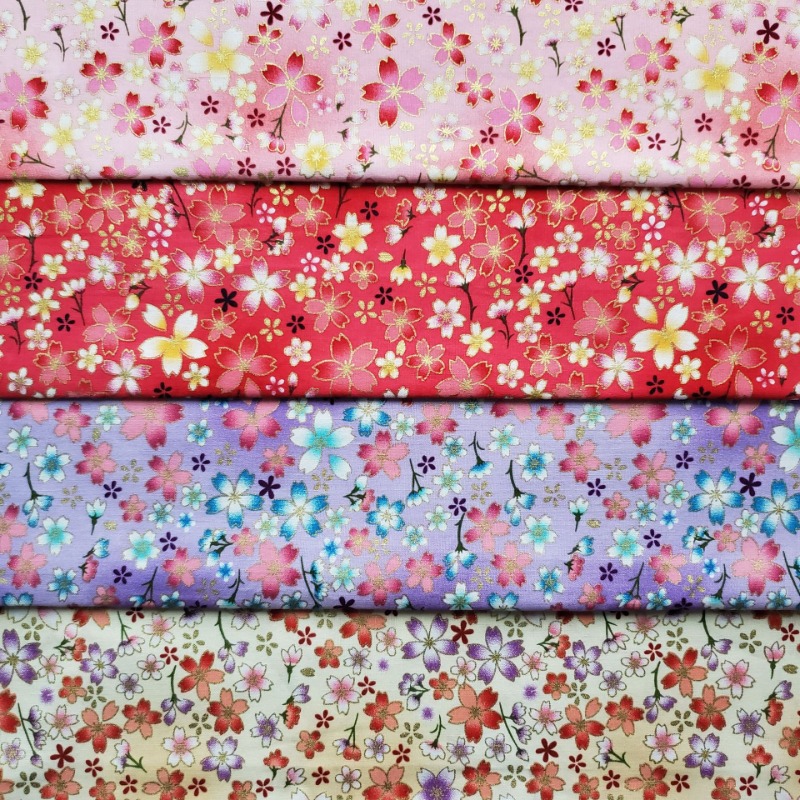 Bawełniana złota folia z nadru – Japanese Home Textiles recenzja i cena