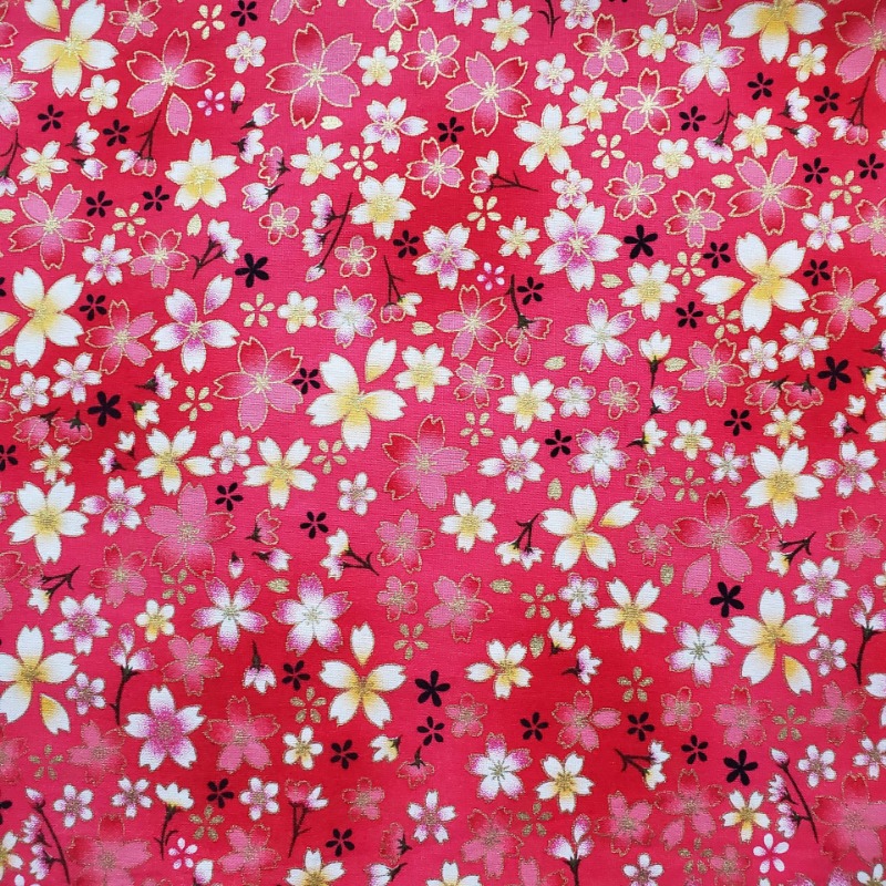 Bawełniana złota folia z nadru – Japanese Home Textiles recenzja i cena