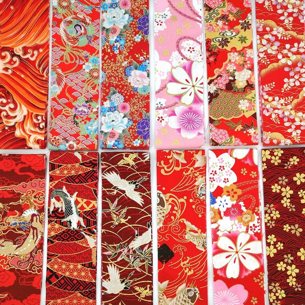 Japońskie paski Tkanina 100% b – Japanese Home Textiles recenzja i cena