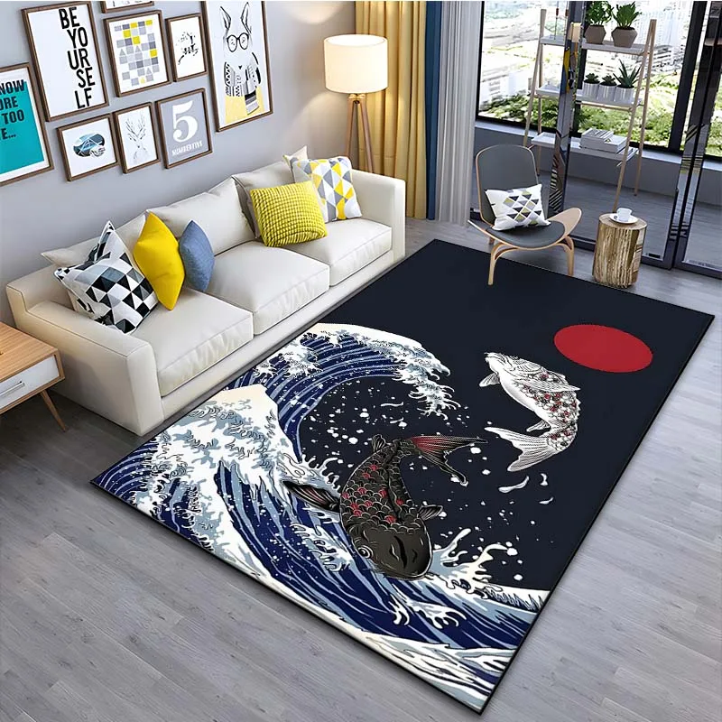 Japońska Sztuka Kanagawa Fale  – Japanese Home Textiles recenzja i cena