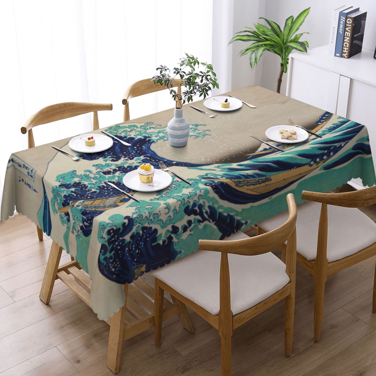 Wielka fala Off Kanagawa Vinta – Japanese Home Textiles recenzja i cena